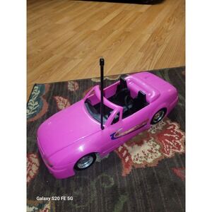 1993 Meritus Fashion Doll Pink Remote Control Roadster Convertible Fits Barbie